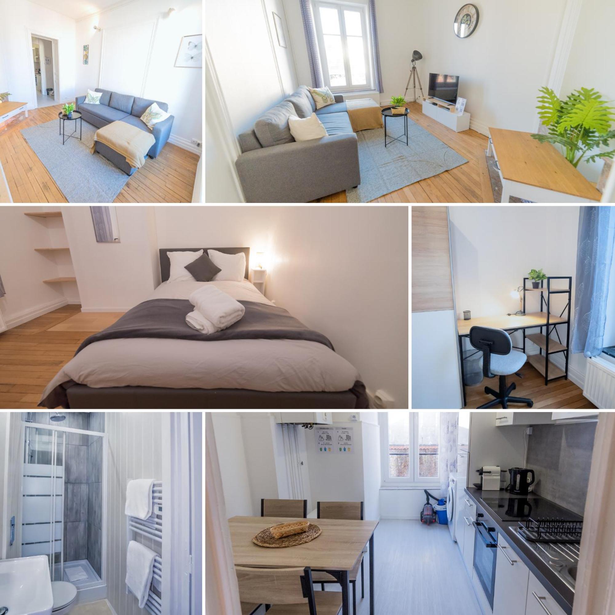 Suite Double Fabriques, 2 Bedrooms, Central, Parking Nearby, Self Checkin Нансі Екстер'єр фото